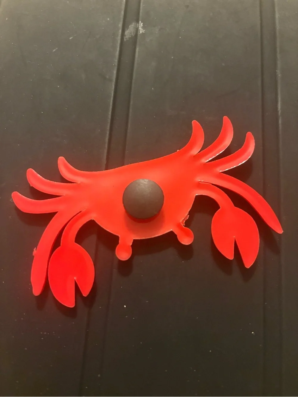 Red Crab bogg bag charm accessory
